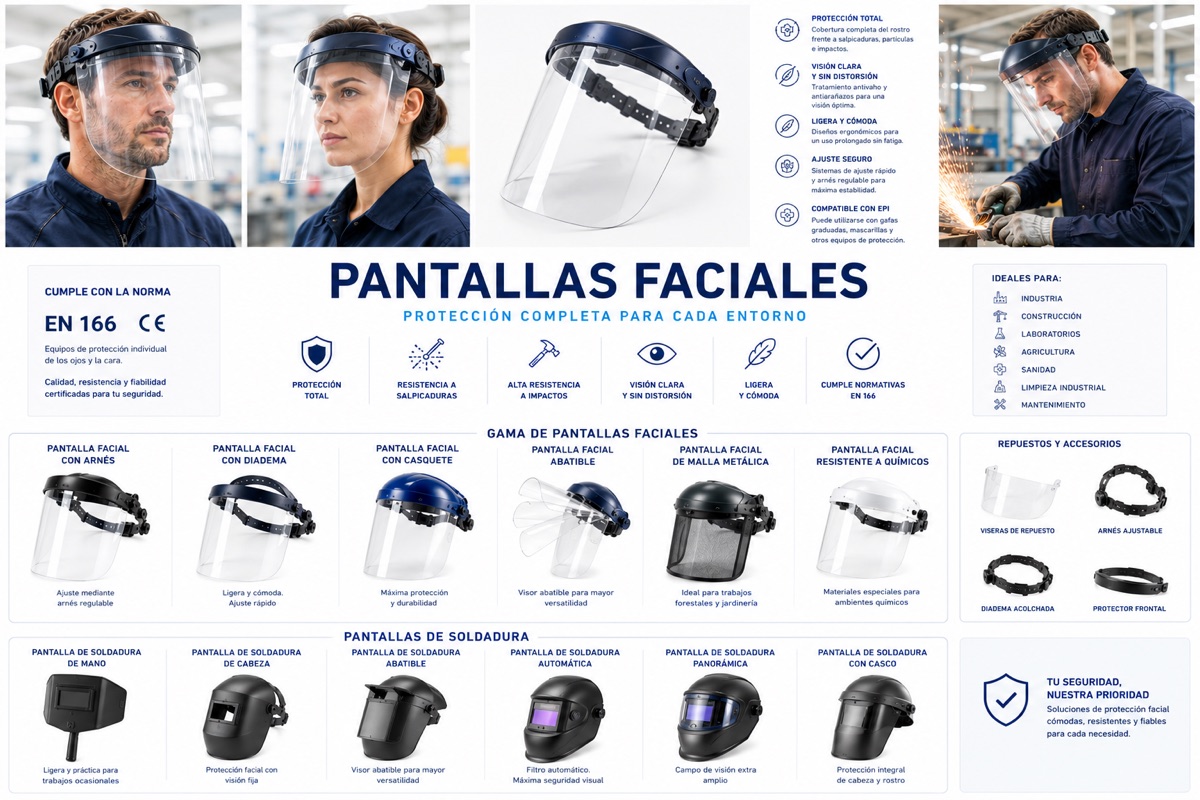 PANTALLAS FACIALES