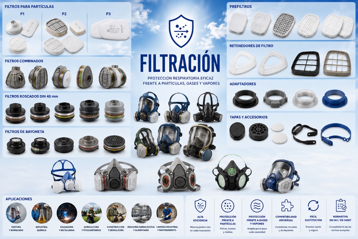 Filtración | Configura la Protección Exacta para Cada Contaminante