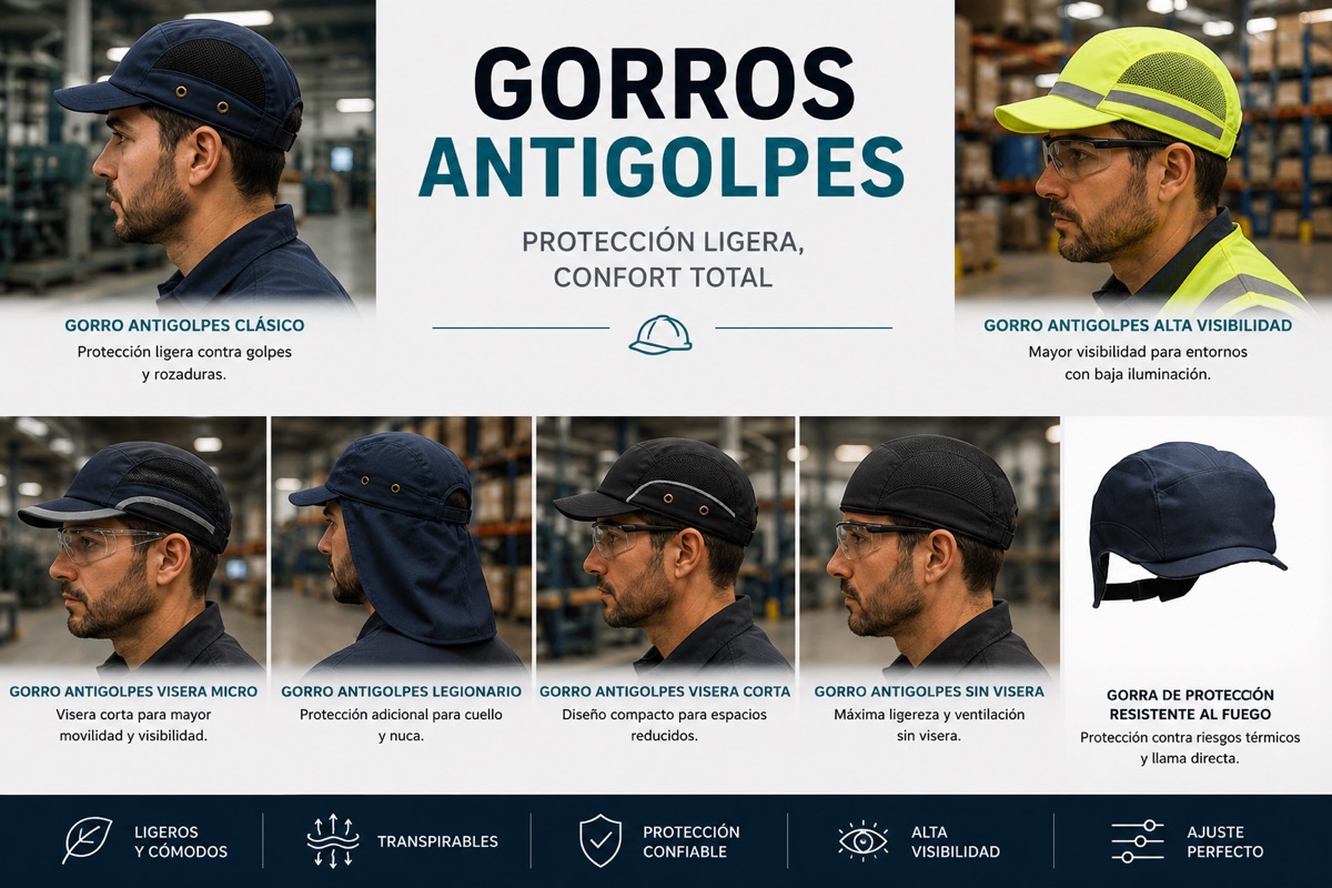 Gorros Antigolpes