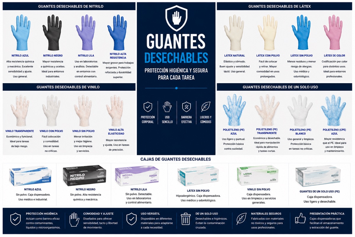 Guantes Desechables