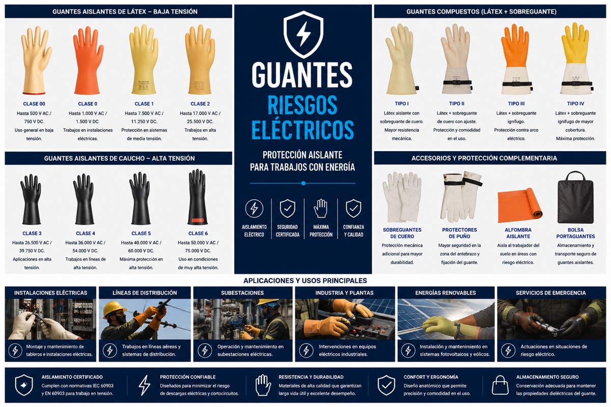 Guantes Riesgos Eléctricos