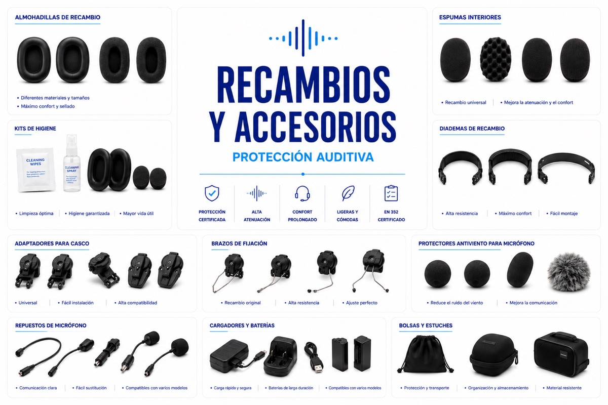Recambios y accesorios